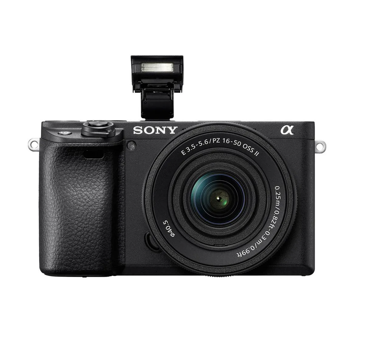 Cámara fotográfica digital Sony ILCE-6400KBQE38, negra